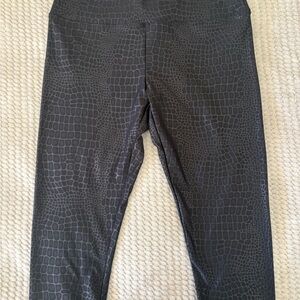 Wild Fable Black Textured Leggings